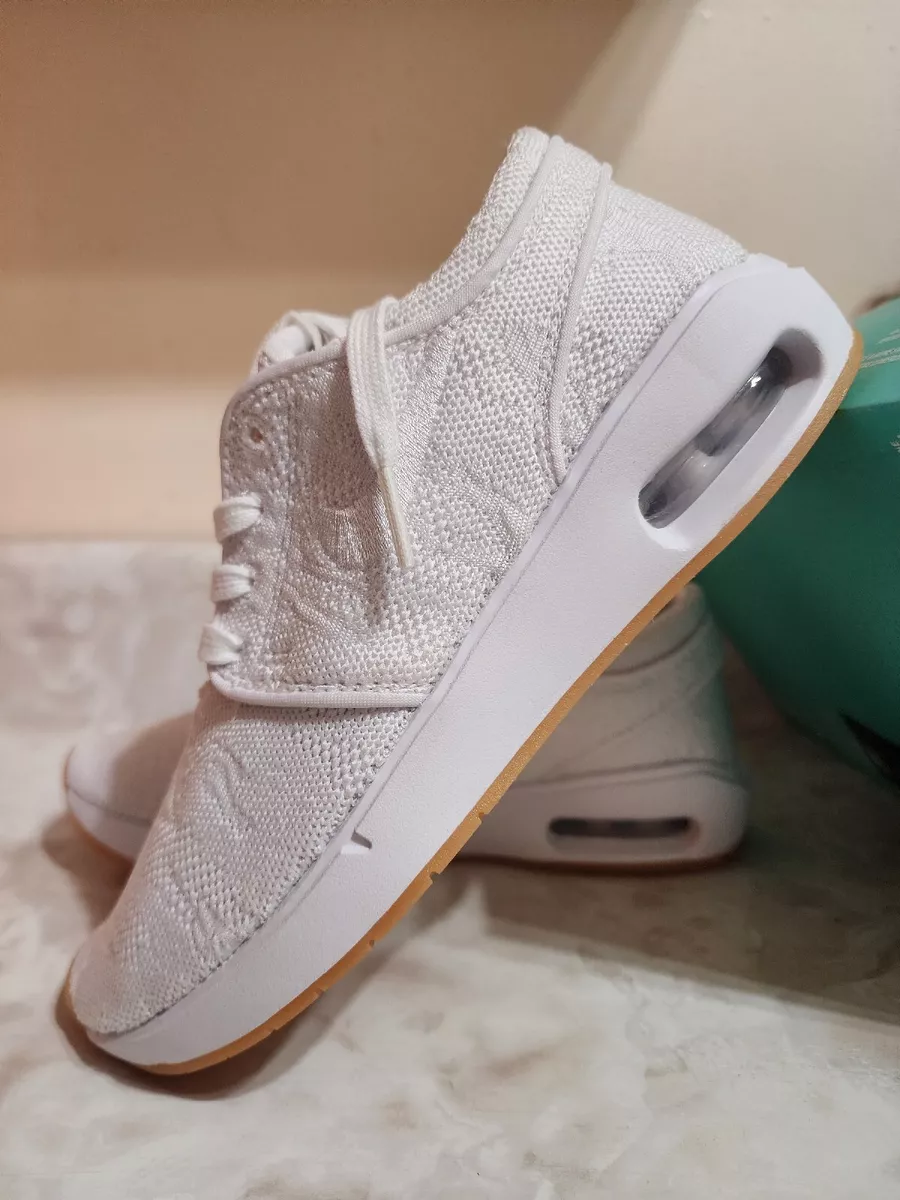 Nike sb janoski air max discount 2 white gum skate shoes