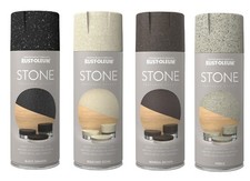 Rustoleum Stone Effect Spray Paint 400ml Indoor Decoration Metal Wood Surface