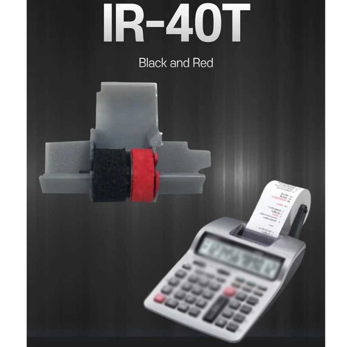 24pcs IR-40T Black & Red Calculator Ink Rollera for CP13 NR42 IR40T Sharp Casio - 第 3/11 張圖片