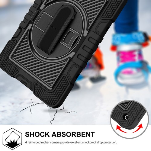 Funda resistente a prueba de golpes con soporte para iPad 5ta/6ta generación 9.7 modelo 2017-2018 - Imagen 22 de 51