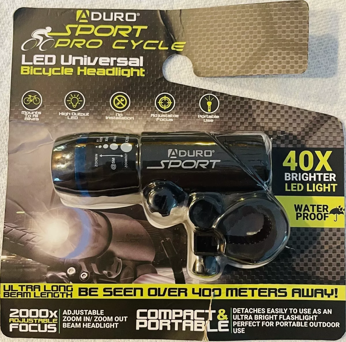 Aduro sport sale bike light