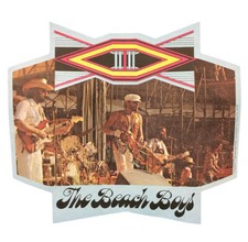  Vintage The Beach Boys 70's NOS very Rare transfer over almost 40 years old.