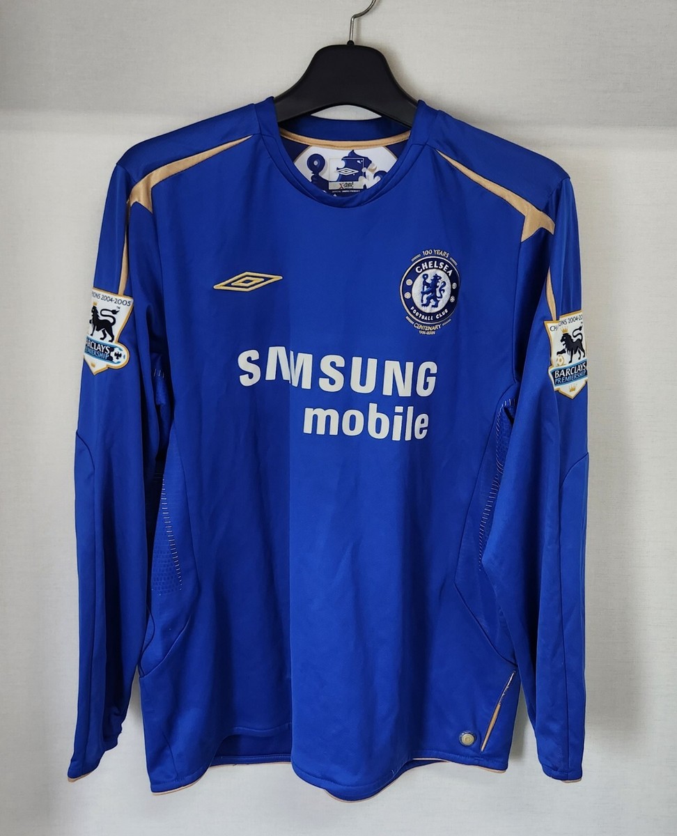 2005-06 CHELSEA Home L/S No.15 DROGBA Premier League CFC 2005-06 CHELSEA Home L/S No.15 DROGBA Premier League CFC
