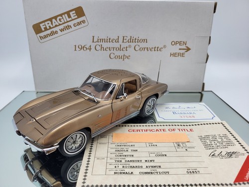 DANBURY MINT LIMITED EDITION 1964 CHEVROLET CORVETTE COUPE **SELTEN/BESCHREIBUNG LESEN.