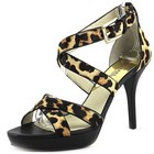 Michael Michael Kors Evie Platform Women US 8.5 Multi Color Pre Owned UK 6 9636