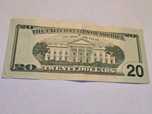 20 Dollar bill Fancy Number LOW number 00001745 - Picture 4 of 4