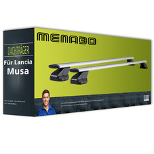 Menabo Omega Plus - Dachträger - Aluminium - für Lancia Musa Typ 350 NEU