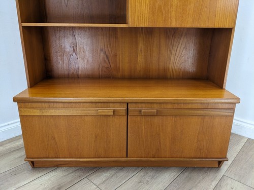 DISPLAY CABINET Vintage Portwood Teak Bookcase Cocktail Cupboard FREE DELIVERY - Picture 12 of 20