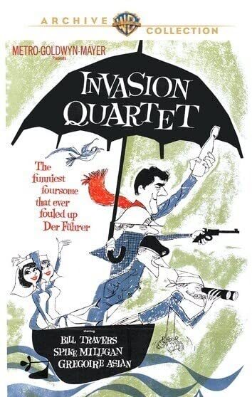Invasion Quartet (DVD) Spike Milligan Bill Travers GrA(c)goire Aslan