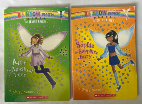 Rainbow Magic Fairies Lot of 14 Paperback Books Daisy Meadows FAST SHIPPING - Foto 12 di 17