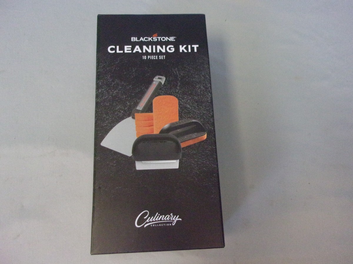 BLACKSTONE 5323 CULINARY STAINLESS STEEL 10 PIECE GRILL CLEANING