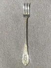 Wallace ROSE POINT Sterling 1934 Cocktail Fork 5-1/2”