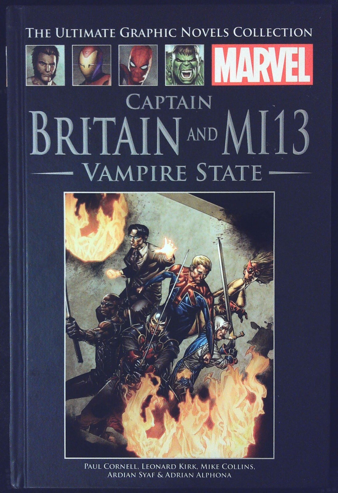 CAPTAIN BRITAIN AND MI13: VAMPIRE STATE Graphic Novels Collection Hardcover