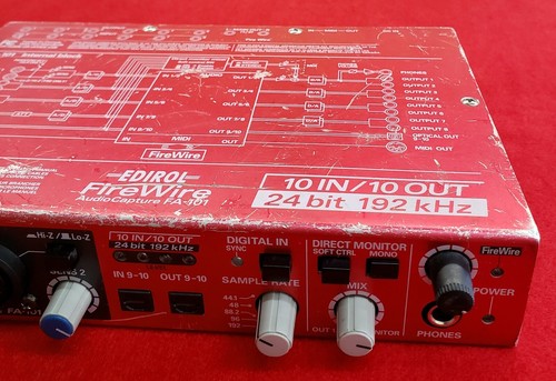 Edirol FA-101 FireWire Audio Interface - Unit Only - Free Shipping - Picture 3 of 11