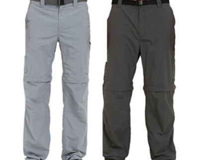 NEW COLUMBIA MEN'S SILVER RIDGE CONVERTIBLE PANTS INSEAM 32