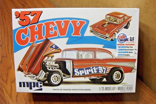 MPC 1957 CHEVY FLIP NOSE 'SPIRIT OF 57'  MODEL KIT 1/25 SCALE - Picture 1 of 4