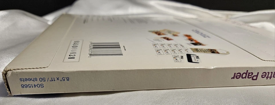 Premium Matte Presentation Paper 9.7 mil 8.5x11 Matte Double Side White 50 Pk  - Image 3 of 4