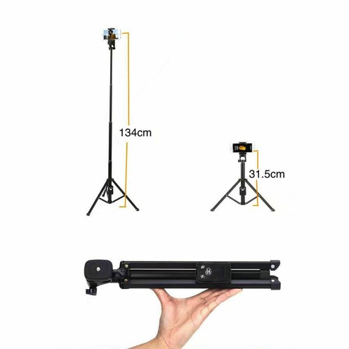 Apple iPhone 13 Pro Max New Selfie Stick Strong Tripod Bluetooth Wireless Remote - Picture 3 of 11