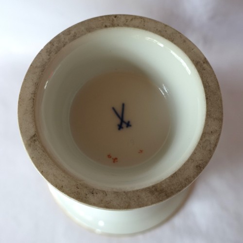 schöne Meissen Vase Ming Drache 1.Wahl Trichter Vase 16,4 cm / CU 195(1) - Bild 7 von 7