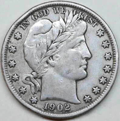 1902 Year Barber Half Dollars (1892-1915) for sale | eBay