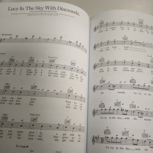 The Beatles Complete. Guitar/Vocal Edition. Sheet Music And Lyrics Large Book - Picture 15 of 18