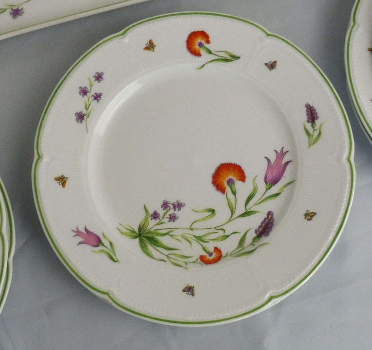 Royal Limoges - Petit Jardin - Kaffeeservice 22tlg. TOP (R17