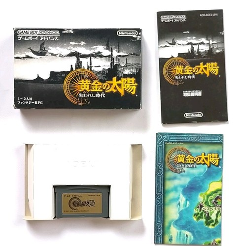 Set 4 GBA Seiken Densetsu Taktik Oger Goldene Sonne 1 2 Nintendo Advance Japan - Bild 7 von 24