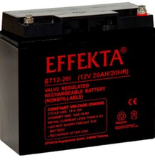 EFFEKTA BT 12-20i 12V 20Ah AGM Blei Akku kom. 17Ah 18Ah 19Ah 22Ah 23Ah 24Ah