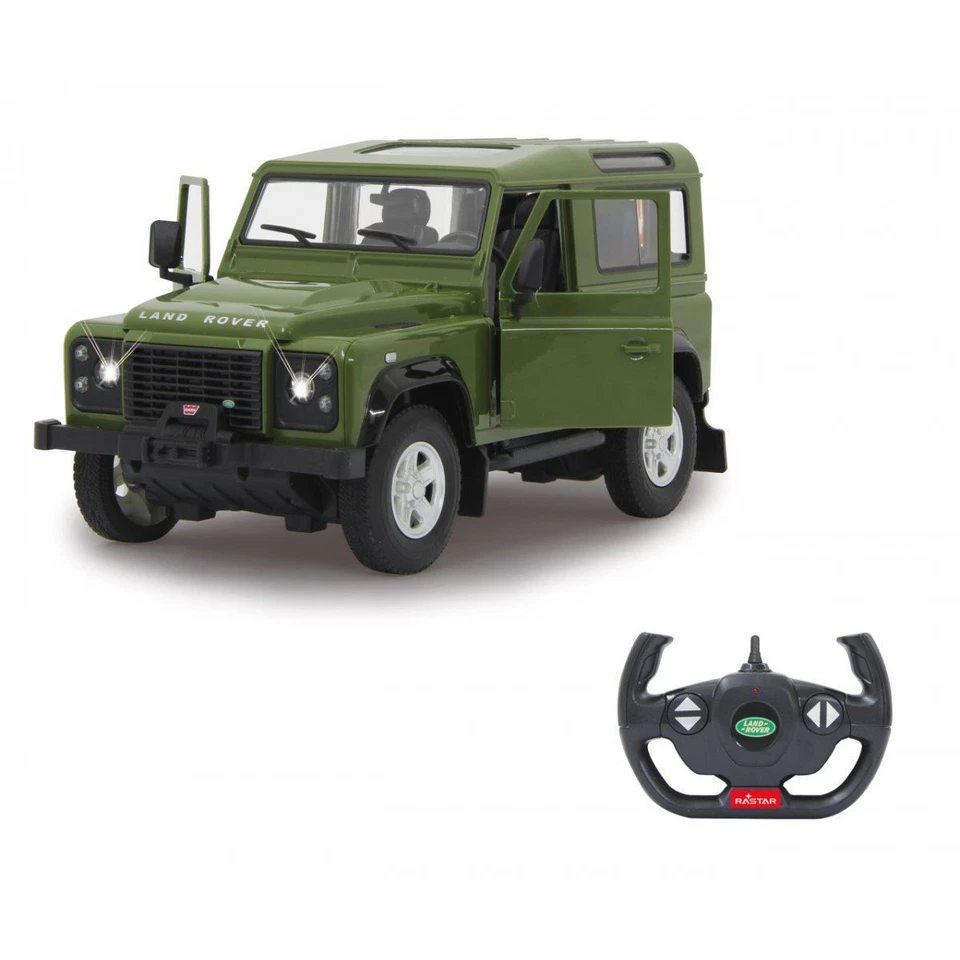 Telecomando Jamara Land Rover Defender 1:14 verde 2,4 GHz - Immagine 4 di 4