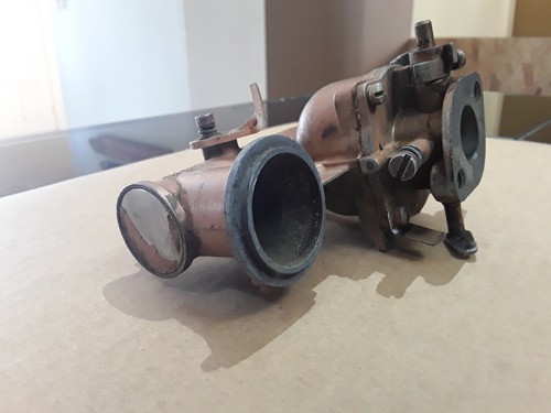 Updraft Carburetor For Parts Restoration Engine Gas Fuel Delivery Vintage Parts - Bild 4 von 9