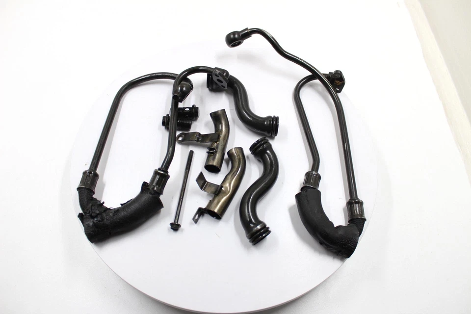 01 SUZUKI KATANA 600 GSX600F OEM MOTOR MOTOR ENFRIADOR DE ACEITE MANGUERAS 11328-27A04 Foto 3 de 4