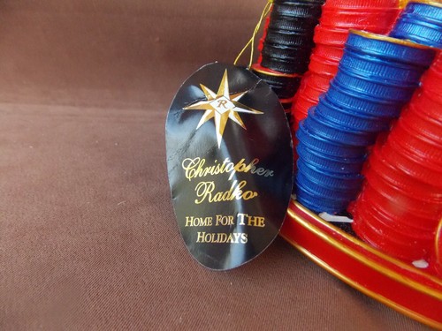 High Roller Snowglobe Christopher Radko - Picture 6 of 7