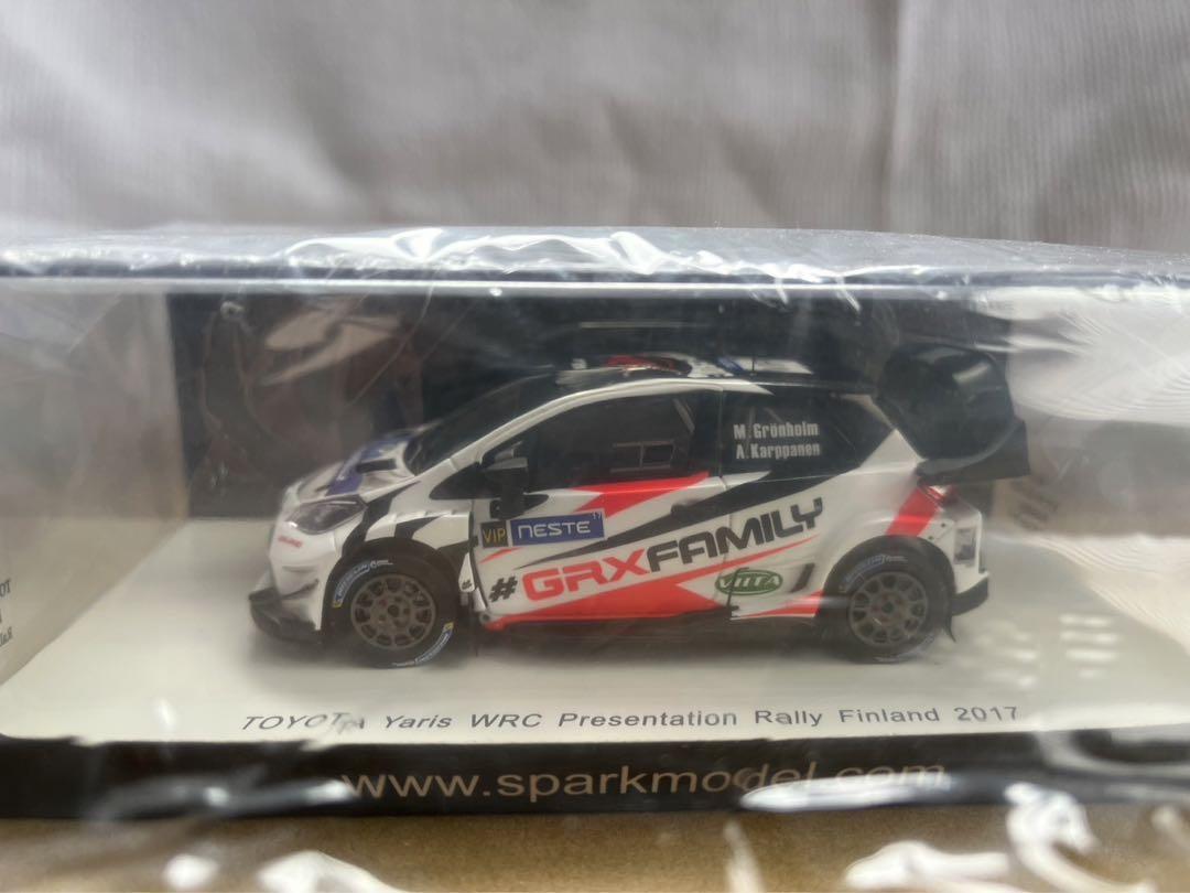 Spark 1/43 Toyota Yaris WRC VIP Gronholm