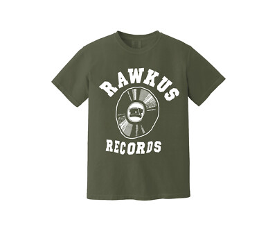 Rawkus Records Heavyweight T Shirt - 90s Hip Hop - Company Flow