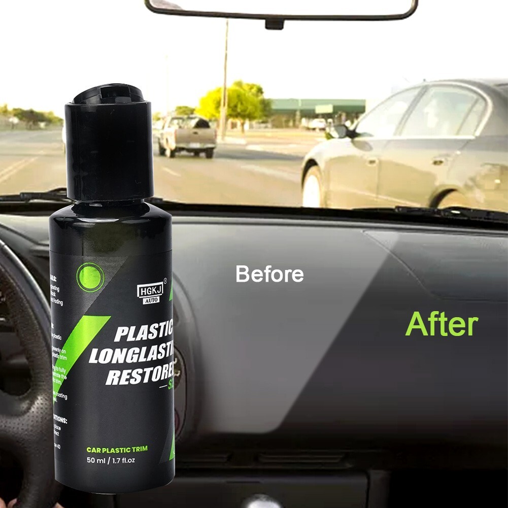 PlasticTrim Coating Long Lasting Hydrophobic Car Exterior Plastic Restorer 50ML eBay