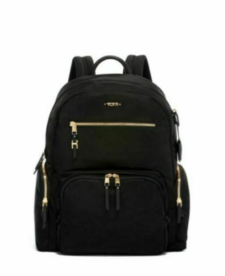 TUMI /Voyageur Carson Backpack Black/Gold Hardware | eBay display picture 3