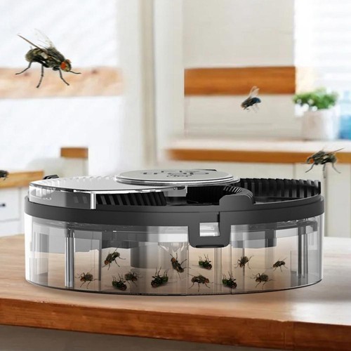 Electric Fly Trap Automatic Fly Catcher Rotating Fly Pest Repellent Kitche F8L2 - Picture 7 of 18
