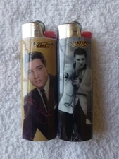 2 Elvis Presley Bic lighters