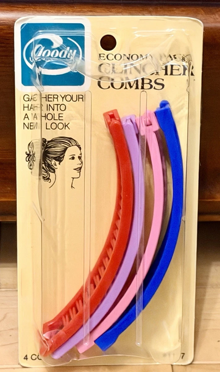 Vintage Plastic Hair Clips Accessories for sale | eBay