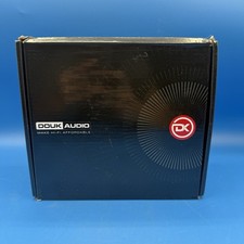 Douk Audio T9 Tube Phono Stage Preamp MM/MC 6E2 Level Meter Stereo Preamplifier