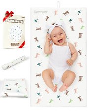 Baby Portable Diaper Changing Pad - Waterproof  Wipeable Changing Mat with PU L