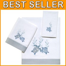 Avanti Caicos 3pc Cotton Towel Set