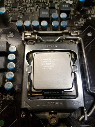 MSI Micro ATX H55M-P33 + Intel Core i5-650 3.20GHz PC CPU + I/O Shield - Afbeelding 3 van 6