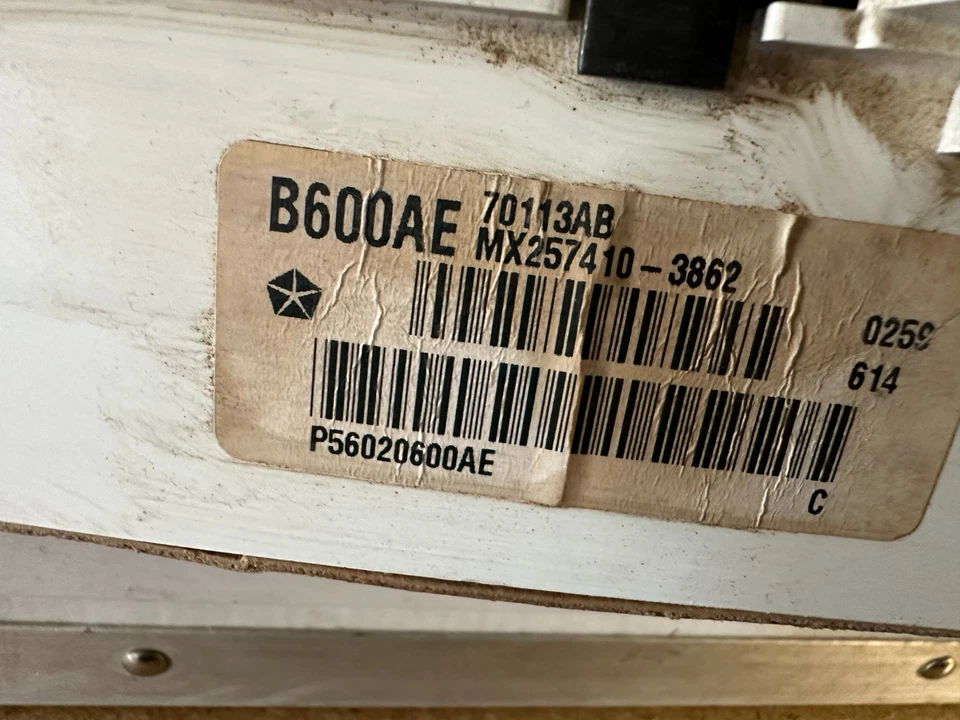 Спидометр кластер 1999 Dodge RAM 2500 и 3500 пикап на 197,480 миль дизель - Изображение 3 из 3