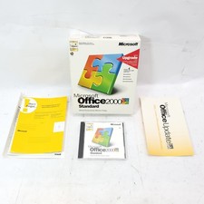 Microsoft Office 2000 Standard Box Kit Word Excel PowerPoint Outlook Open Box