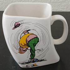 Golf Gifts Inc. 1991 Twisted Golf Mug 3.7" Tall