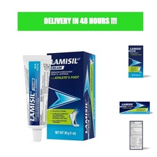 Lamisil Athlete's Foot Antifungal Cream 1 oz Terbinafine 1 Week Treatment