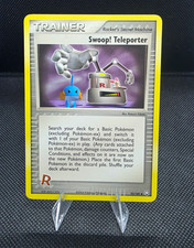 EX Team Rocket Returns Swoop! Teleporter Trainer Reg Unc 92/109 Eng on eBay