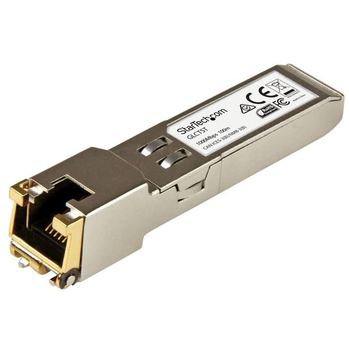 StarTech.com Cisco GLC-T Compatible SFP Module - 1000BASE-T - SFP to RJ45 Cat6/C - Picture 5 of 10