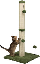 34 Tall Cat Scratching Post Premium Basics Kitten Scratcher Sisal Scratch Posts